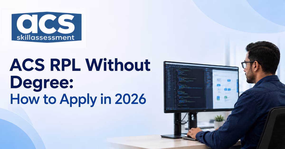 Checklist and timeline for ACS RPL without degree application with 8 years of ICT experience