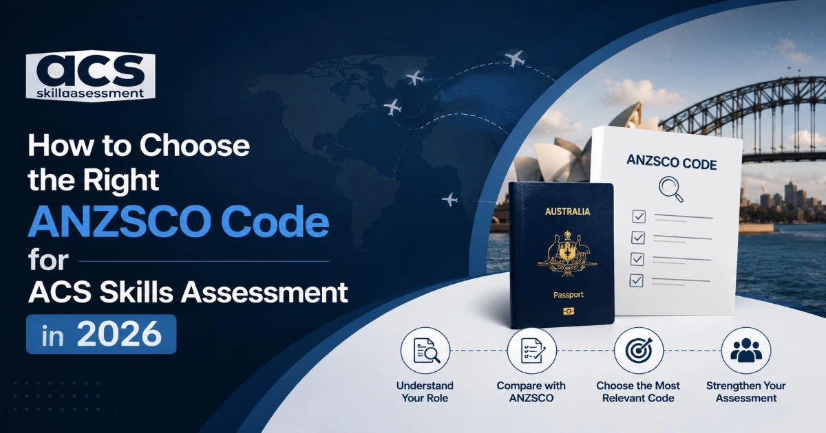How to Choose the Right ANZSCO Code for ACS Skills Assessment